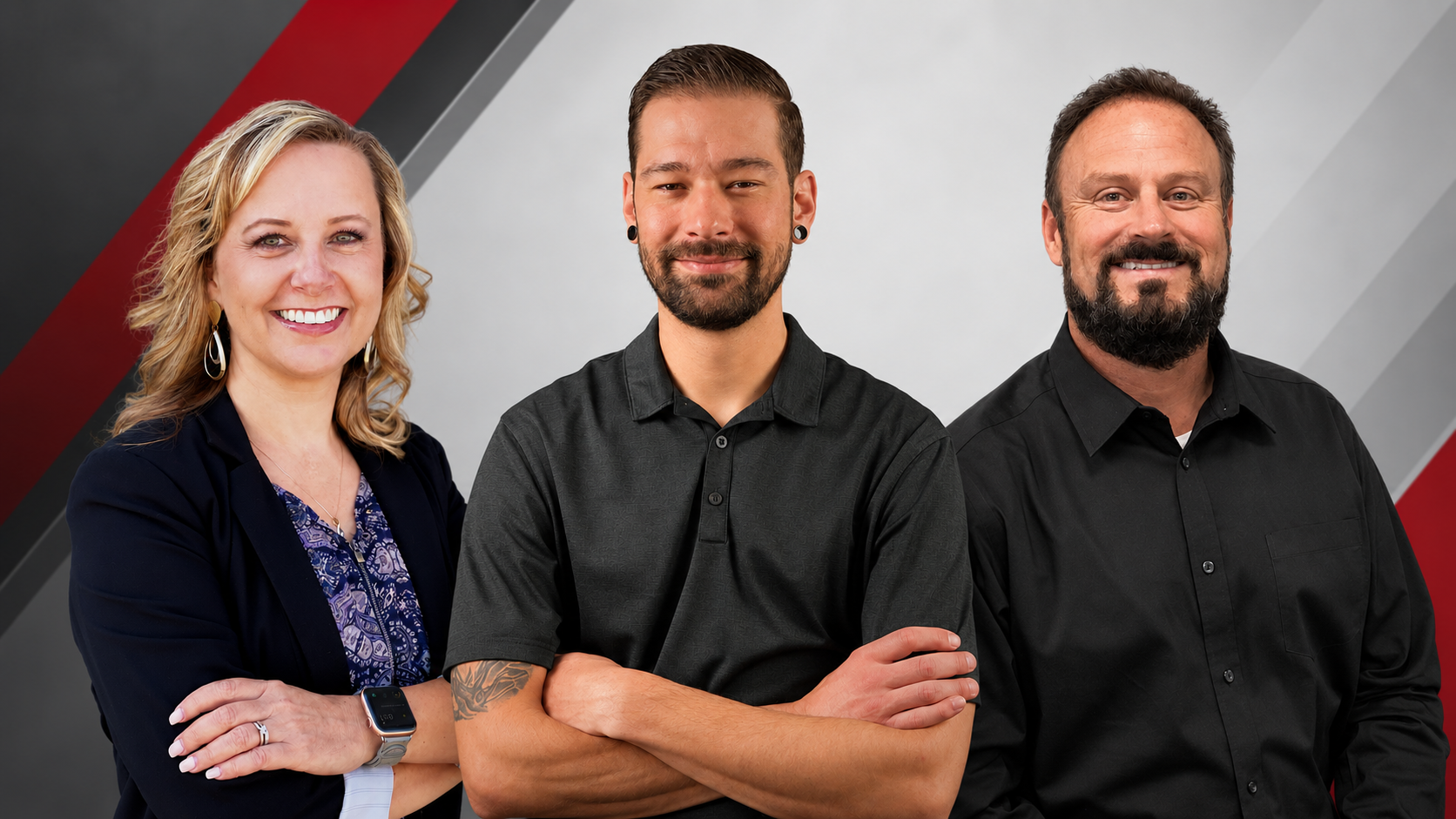 Three members of the Bytes Managed IT team