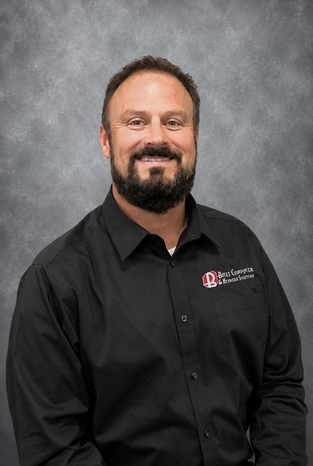 Portrait of Kirk Hayes, Director of Sales & Marketing at Bytes